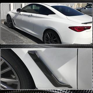 Carbon Front Fender Covers (for Q60 2016-2022) photo 4