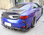 Infiniti Q50/Q60 2013-2024 Rear bumper covers (for Q60 2016-2022, Carbon) photo 7