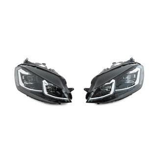 Front headlights with modules Silver FullLed Style (2012-2017, set of 2) photo 1