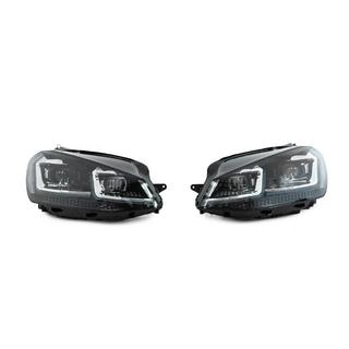 Front headlights with modules Silver FullLed Style (2012-2017, set of 2) photo 2