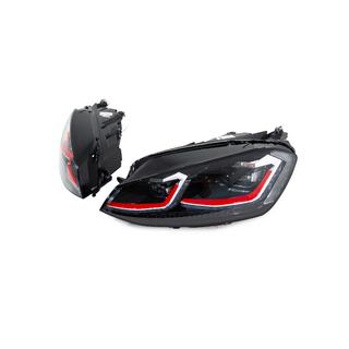 Front Headlights Red FullLed (2012-2017, 2 pcs) photo 4