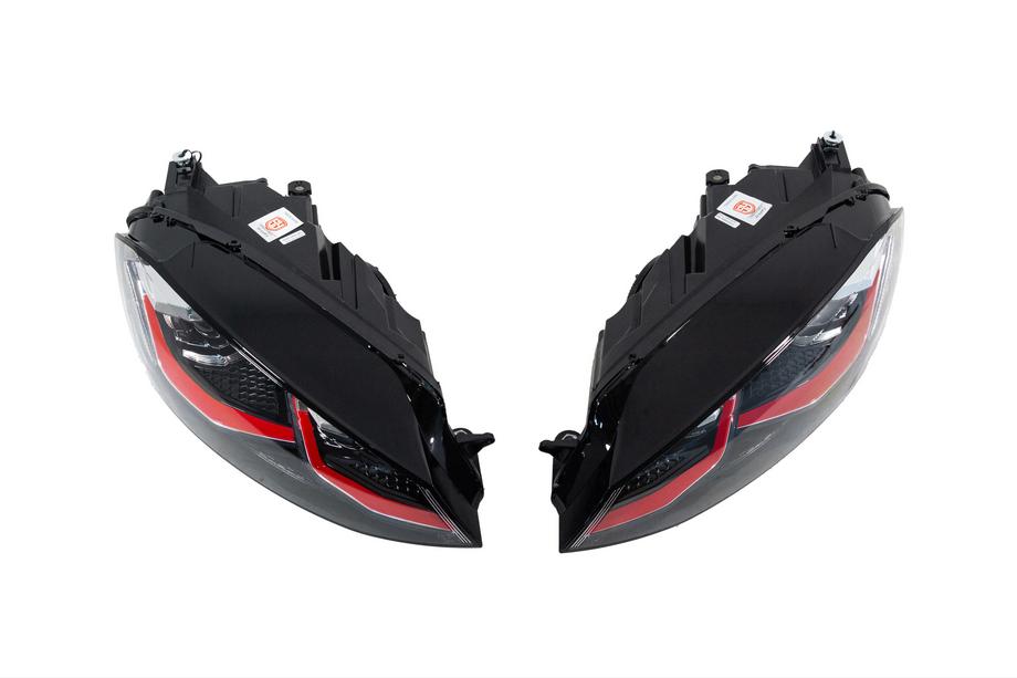 Volkswagen Golf 7/E-Golf 2012-2020 Front headlights Red FullLed (2012-2017, without control units, 2 pcs) Photo 3