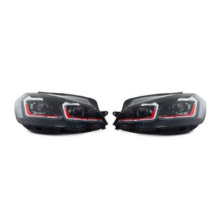 Front Headlights Red (2017-2020, 2 pcs) photo 2