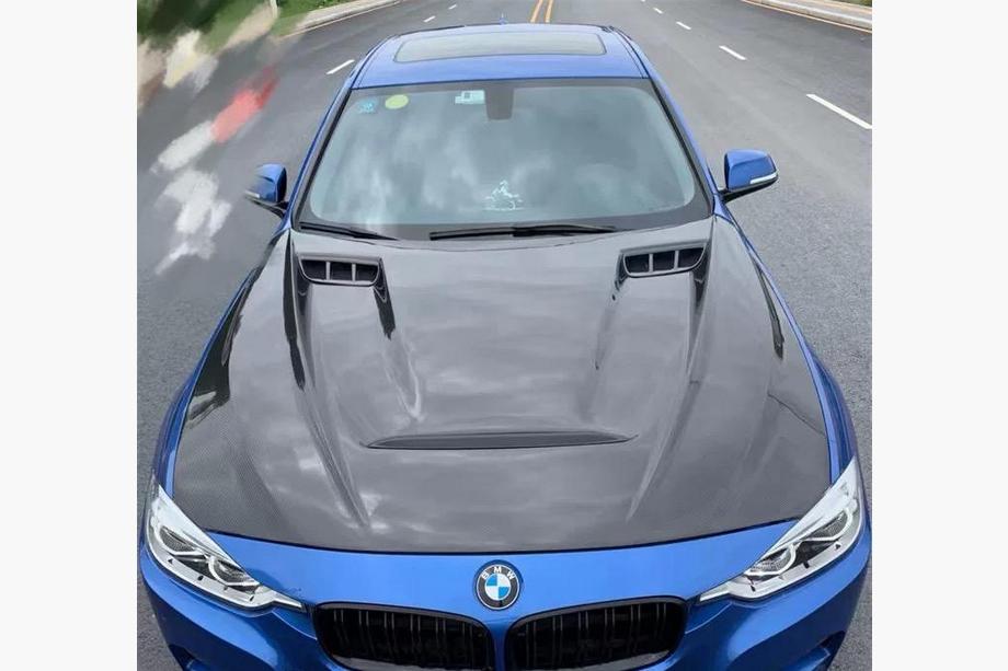 BMW 4 Series F32/F33/F36 2012-2020 Hood V3 (Carbon) Image