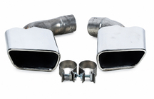 BMW X5 F15 2013-2018 Exhaust tips M-Performance Silver photo 1