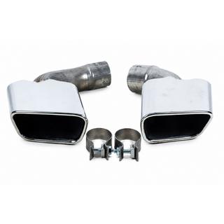 Exhaust tips M-Performance Silver BMW X5 F15 2013-2018 photo 1