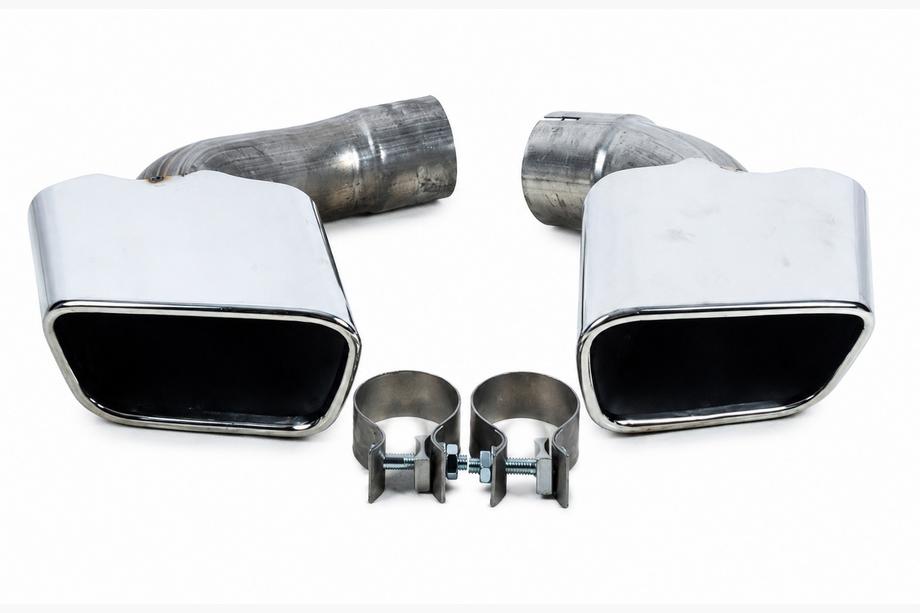 BMW X5 F15 2013-2018 Exhaust tips M-Performance Silver Image