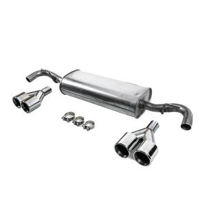 Exhaust system with M-Sport tips BMW X3 F25 2011-2018 photo 4