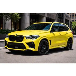 Front bumper in X5M F95 style (2018-2022) photo 4