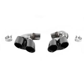 V1 Black exhaust tips in X5M F95 style BMW X5 G05 2019–2026 photo 1
