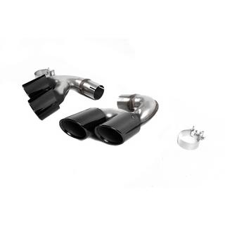 V1 Black exhaust tips in X5M F95 style BMW X5 G05 2019–2026 photo 2