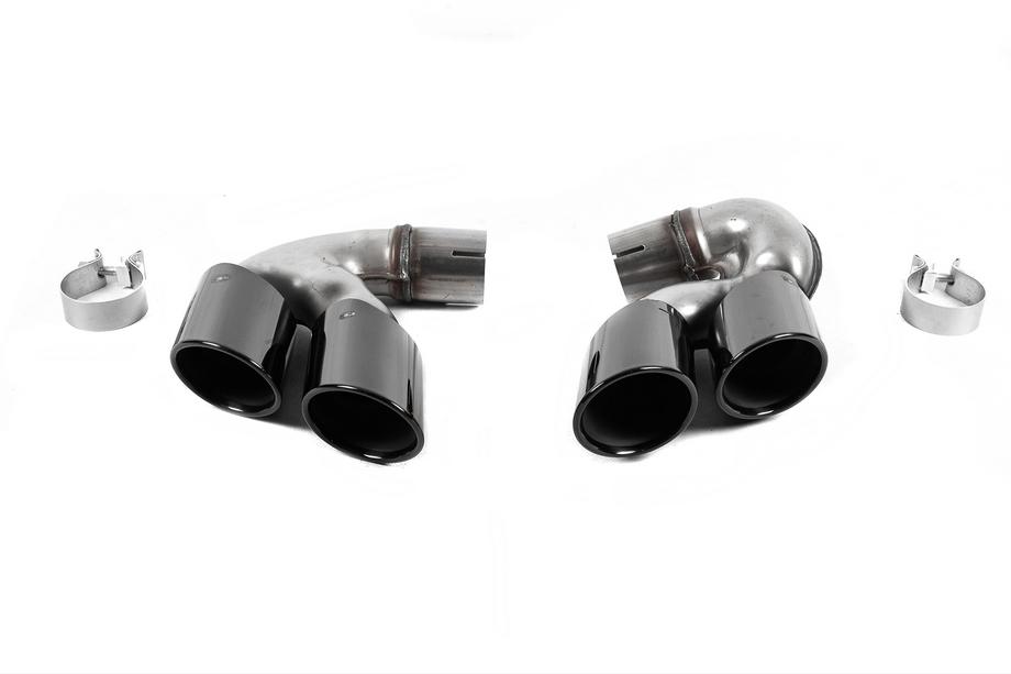 BMW X5 G05 2019–2026 V1 Black exhaust tips in X5M F95 style Image