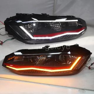 Front Headlights Red (2 pcs)