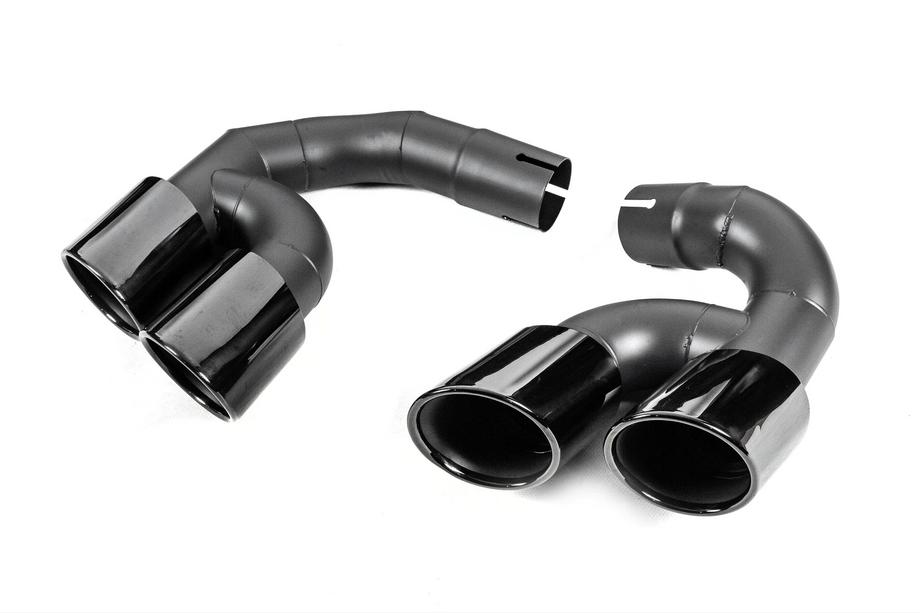 BMW X5 G05 2019–2026 V3 Black exhaust tips in X5M F95 style Photo 3