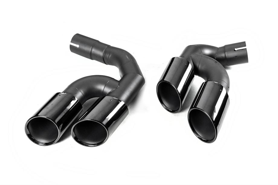 BMW X5 G05 2019–2026 V3 Black exhaust tips in X5M F95 style Photo 2