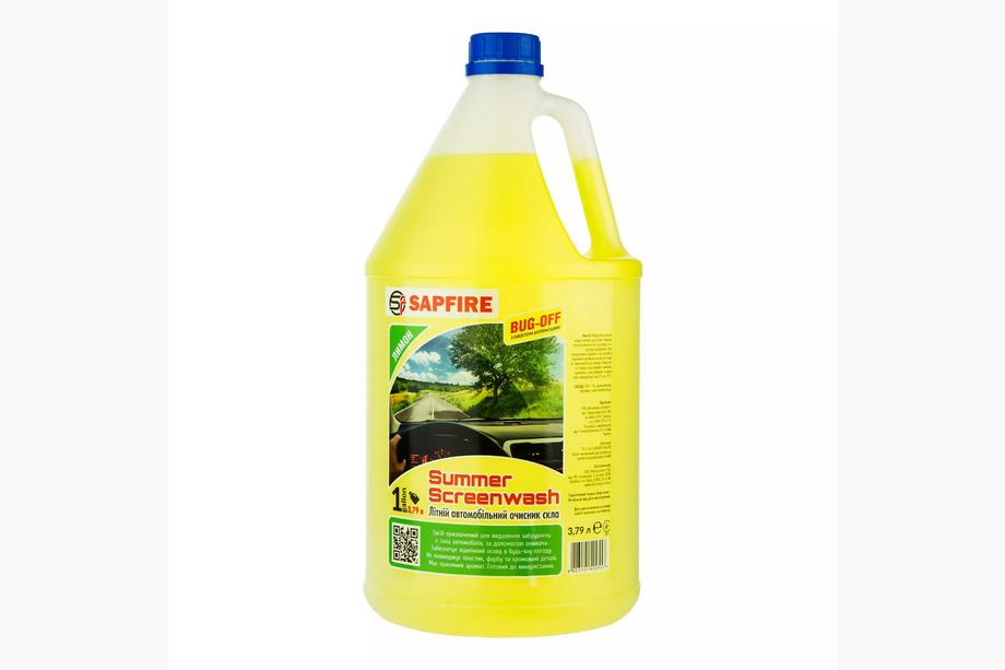 Summer Windshield Washer SAPFIRE Summer Screenwash 3.79 L - Lemon Image