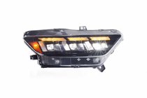 Ford Mustang 2015-2023 Front Full LED Headlights (2015-2018, 2 pcs) photo 1