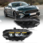 Ford Mustang 2015-2023 Full LED Headlights (2018-2023, 2 pcs) photo 1