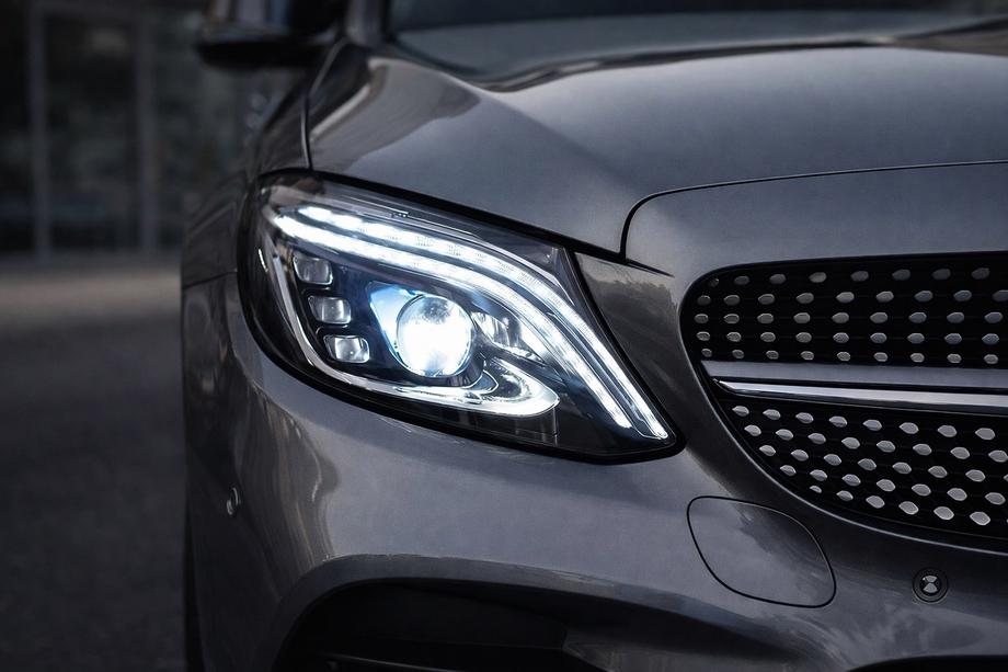 Mercedes C-class W205 2014-2021 Front Headlights Maybach (2 pcs) Photo 2