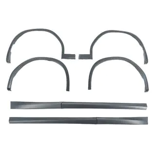 Set of moldings and fender flares in X3M F97 style (2022-2024) BMW X3 G01 2018- photo 1