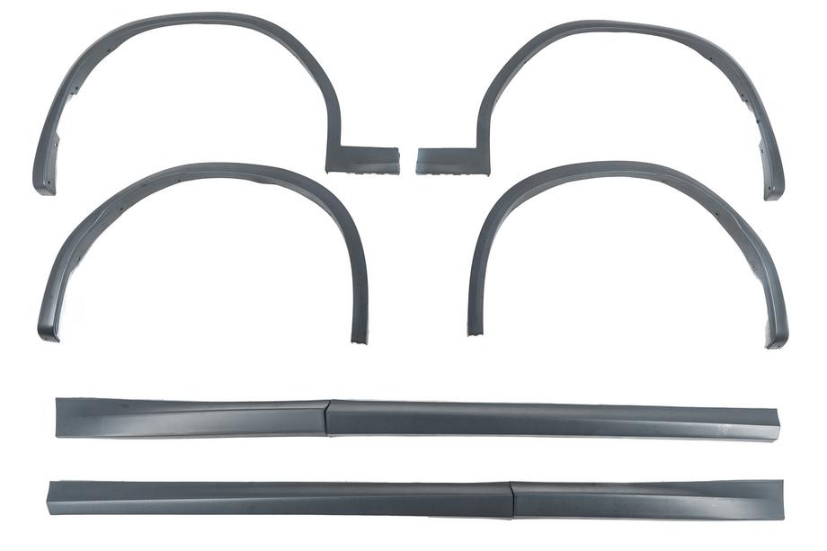 BMW X3 G01 2018- Set of moldings and fender flares in X3M F97 style (2022-2024) Image