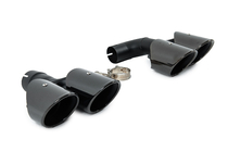 BMW X3 G01 2018- Black exhaust tips in X3M F97 style (V1) photo 4