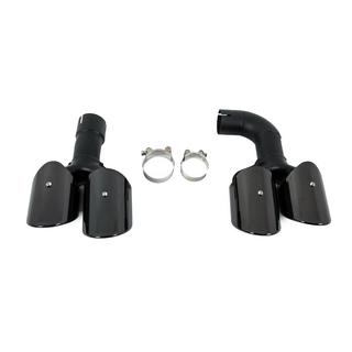Black exhaust tips in X3M F97 style (V1) BMW X3 G01 2018- photo 2