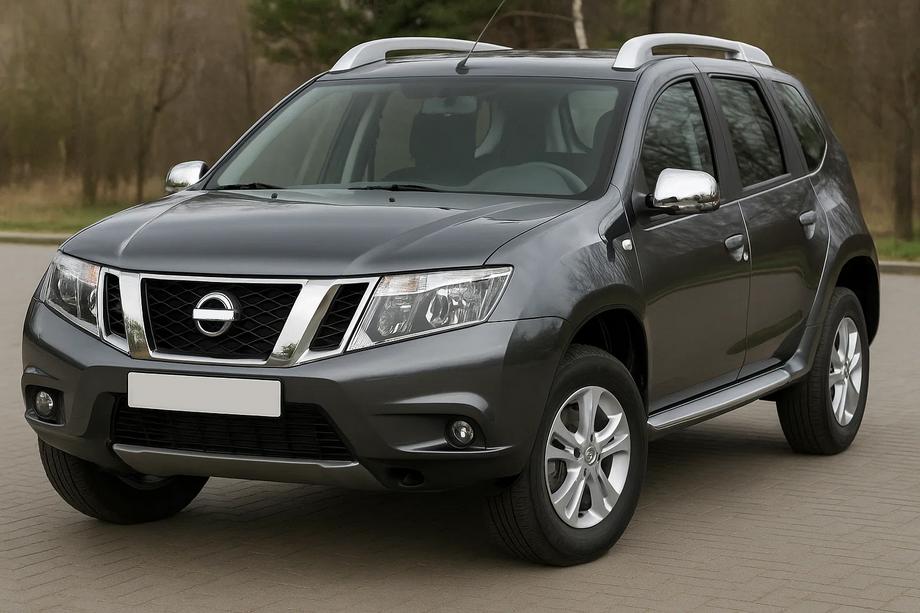 Nissan Terrano 2014- Mirror Covers V1 (2 pcs, ABS) Photo 1
