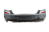 BMW 5 Series F10/F11 2010–2016 Rear bumper with M-Performance diffuser (for F10, for single-sided dual exhaust) photo 1