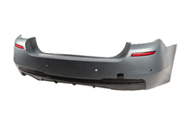 BMW 5 Series F10/F11 2010–2016 Rear bumper with M-Performance diffuser (for F10, for single-sided dual exhaust) photo 2