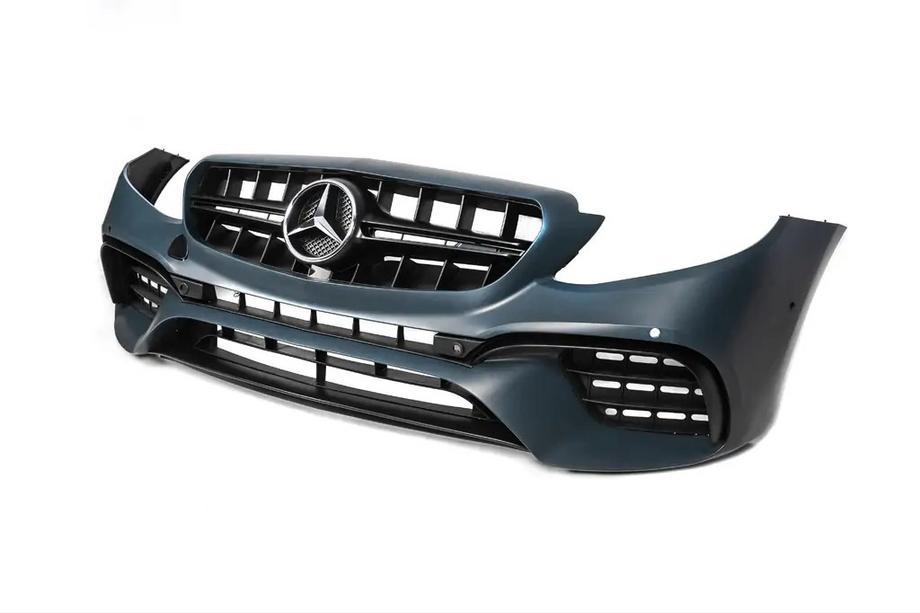 Mercedes E-class coupe C238 2016-2024 Front bumper AMG E63 assembled V1 (for 2016-2020) Image
