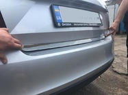Skoda Rapid 2012-2019 Trunk trim stainless steel photo 1