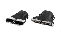 Mercedes E-class W213 2016-2023 Rear Diffuser with Tips E63-Design Silver (for AMG/AMG-Line 2016-2020) photo 5