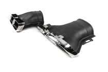 Mercedes E-class W213 2016-2023 Rear Diffuser with Tips E63-Design Silver (for AMG/AMG-Line 2016-2020) photo 6