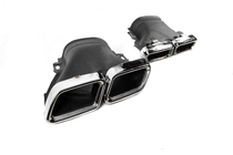 Mercedes E-class W213 2016-2023 Rear Diffuser with Tips E63-Design Silver (for AMG/AMG-Line 2016-2020) photo 7