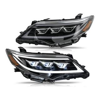 Front headlights Lexus-design (2011-2014, 2 pcs) photo 2