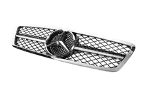 Mercedes C-class W203 2000-2007 AMG Front Grille photo 2
