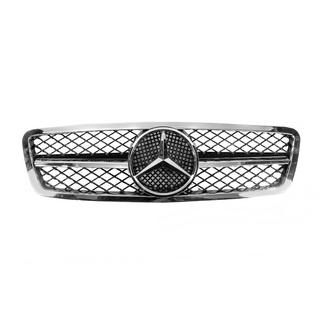 AMG Front Grille Mercedes C-class W203 2000-2007 photo 4