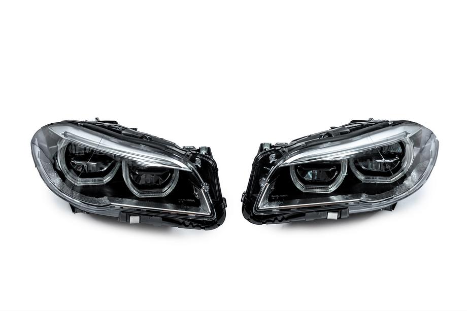 BMW 5 Series F10/F11 2010–2016 Front headlights with Full LED modules (2010-2013, 2 pcs) Image