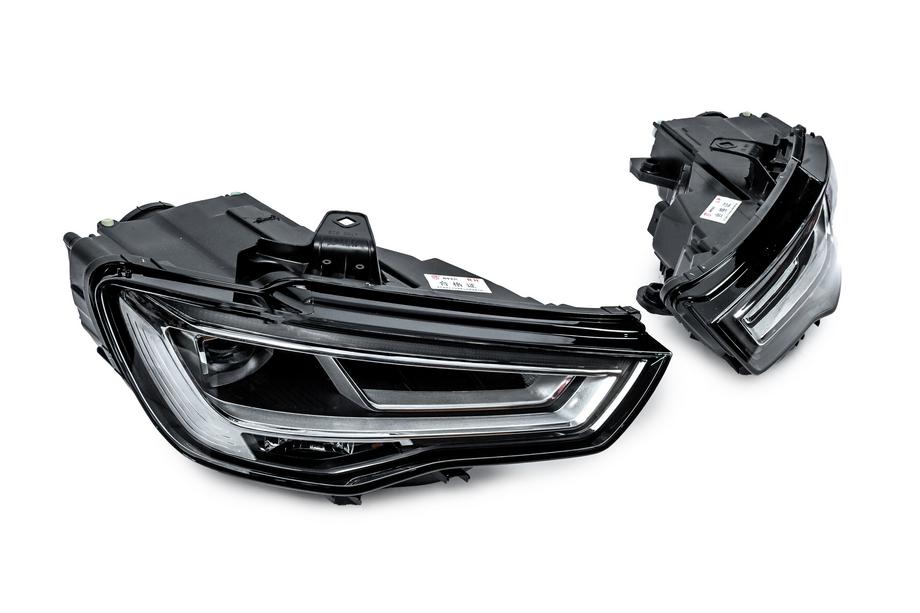 Audi A3 2012-2020 Front headlights Full LED (for HALOGEN, 2012-2016, 2 pcs) Photo 4