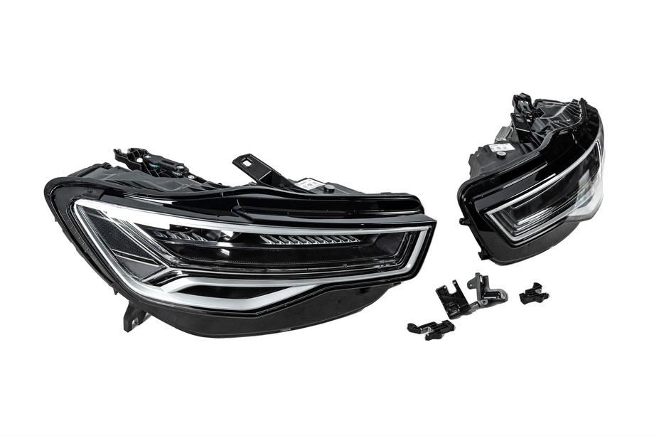 Audi A6 C7 2011–2018 Front headlight assemblies with Full LED modules (2014–2017, 2 pcs) Photo 3
