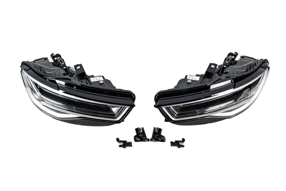 Audi A6 C7 2011–2018 Front headlight assemblies with Full LED modules (2014–2017, 2 pcs) Photo 4