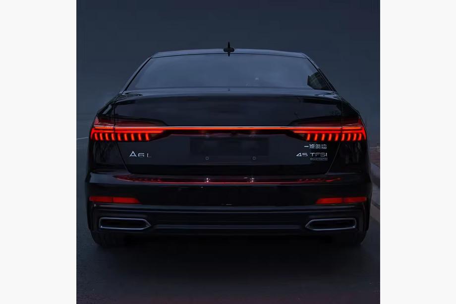 Audi A6 C8 2018–2025 LED Tail Lights for Trunk Lid Image