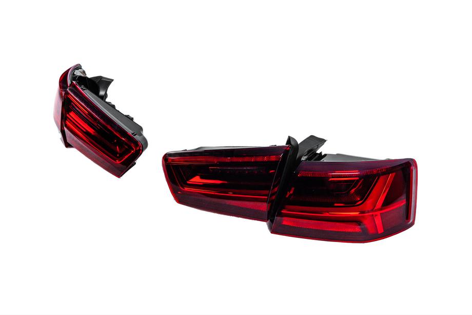Audi A6 C7 2011–2018 Rear LED tail lights LOW-Profile (2014-2018, 2 pcs) Photo 3