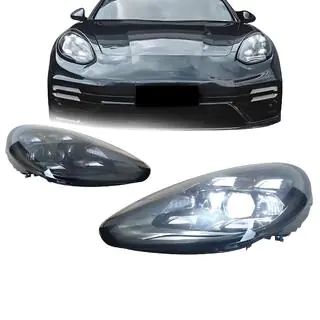 Front headlights design 2017+ (for 2009-2013, 2 pcs) Porsche Panamera 2009-2016