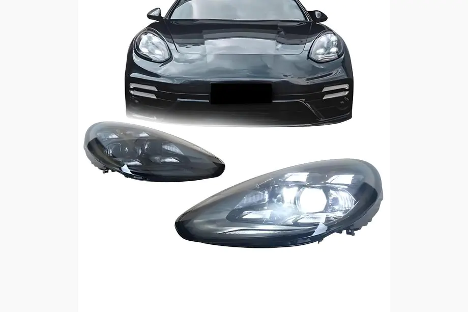 Porsche Panamera 2009-2016 Front headlights design 2017+ (for 2009-2013, 2 pcs) Image