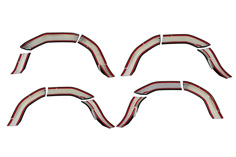 Toyota Land Cruiser Prado 250 2023- Fender Flares Kit (12 pcs) Photo 8