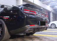 Dodge Challenger 2008-2023 Rear Bumper Diffuser (Carbon) photo 1