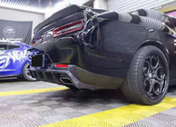 Dodge Challenger 2008-2023 Rear Bumper Diffuser (Carbon) photo 2
