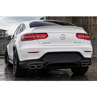 Rear Diffuser with Tips Silver (AMG63 Design) photo 2